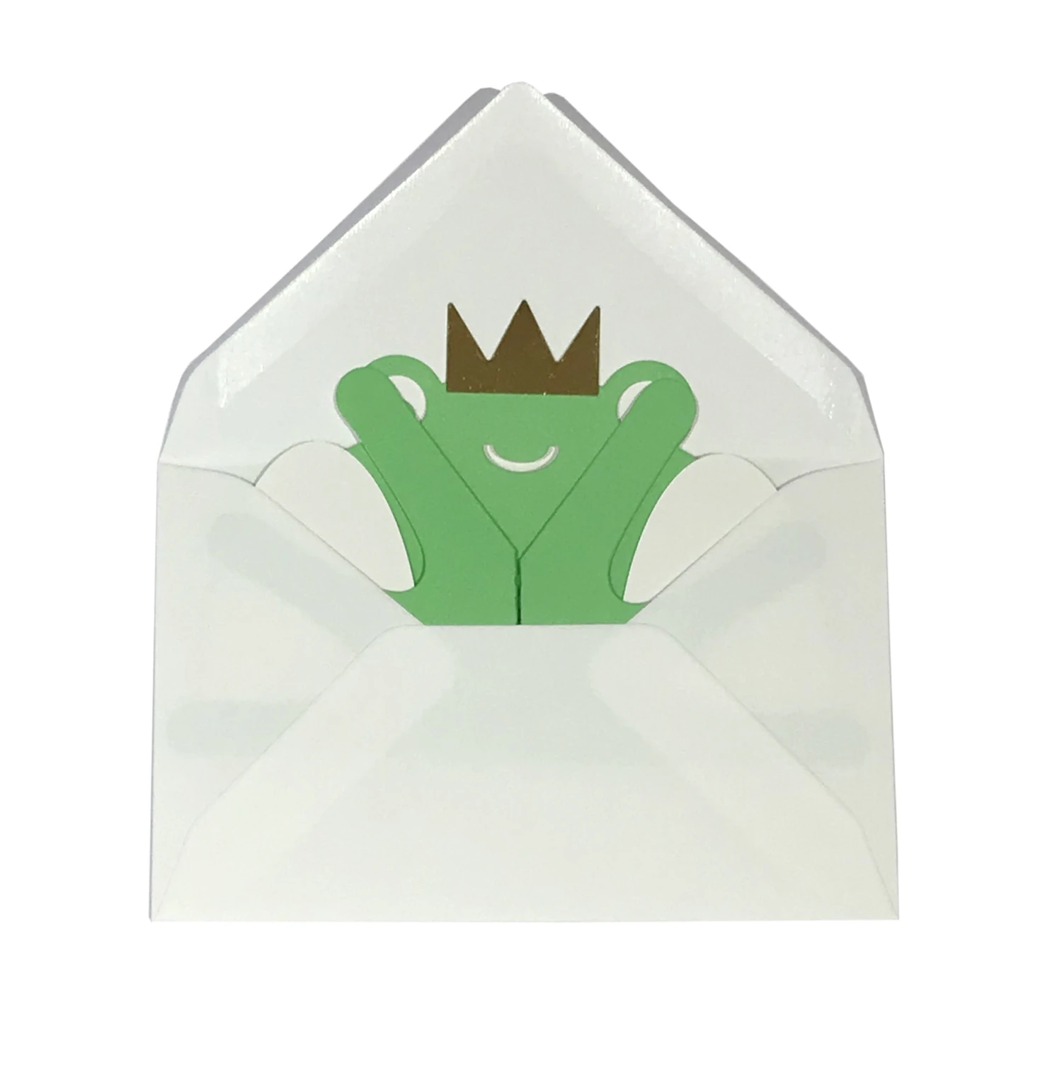 Cut & Make Glückwunsch Und Grußkarten Froschkönig Pop Up Karte Cut & Make Glückwunsch Und Grußkarten Froschkönig Pop Up Karte