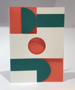 Cut & Make JOY Cut Out Karte Glückwunsch Und Grußkarten