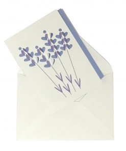 Cut & Make Glückwunsch Und Grußkarten Lavendel Fold Out Karte