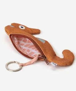 DonFisher Schlüsselanhänger Seahorse Orange | Schlüsseltäschchen