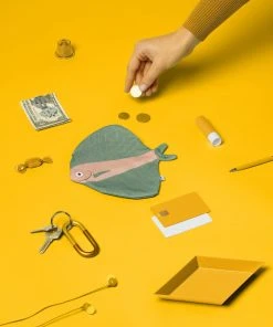 DonFisher Green Fanfish | Flunder- Fisch-Täschchen