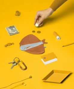 DonFisher Orange Fanfish - Täschchen