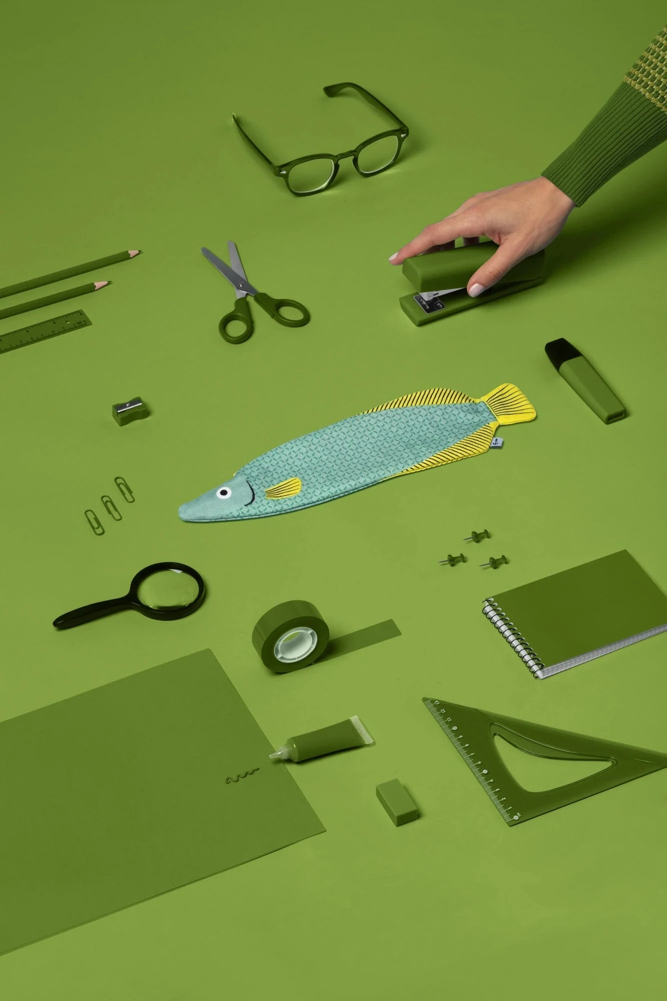 DonFisher Euis, Federmäppchen, Kulturbeutel Pirarucú - Fisch | Langes Federmäppchen 4 DonFisher Euis, Federmäppchen, Kulturbeutel Pirarucú - Fisch | Langes Federmäppchen