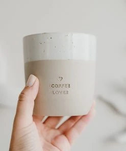 Eulenschnitt Kaffeebecher / Teebecher Aus Keramik COFFEE LOVER Gedeckter Tisch 4 Eulenschnitt Kaffeebecher / Teebecher Aus Keramik COFFEE LOVER Gedeckter Tisch