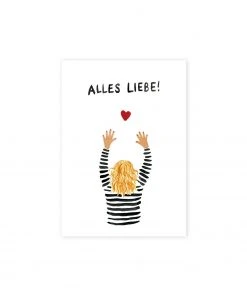 Farina Kuklinski Glückwunsch Und Grußkarten Alles Liebe | Grußkarte