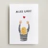Farina Kuklinski Glückwunsch Und Grußkarten Alles Liebe | Grußkarte