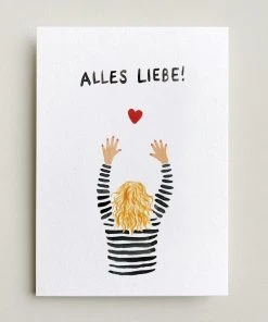 Farina Kuklinski Glückwunsch Und Grußkarten Alles Liebe | Grußkarte