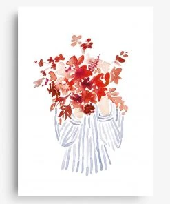 Farina Kuklinski Flowergirl - Poster DIN A4