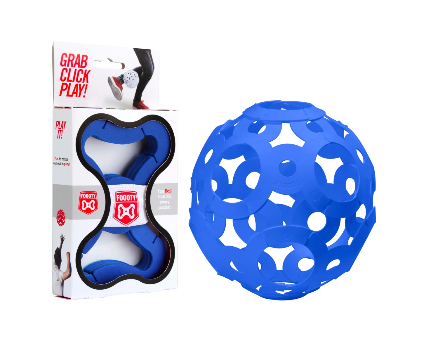 Foooty Ball Blau Kinder 3 Foooty Ball Blau Kinder