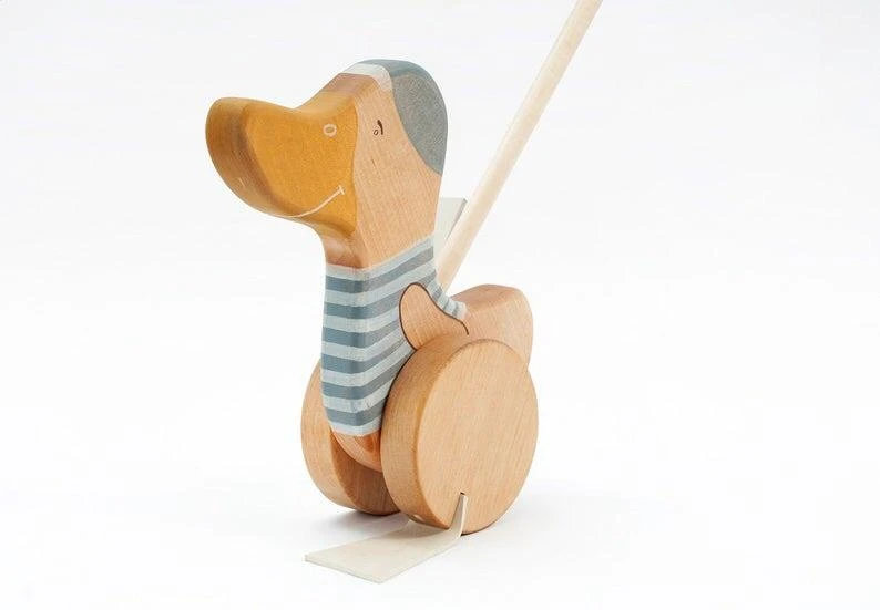 Friendly Lauflernente Hellblau Holzspielzeug 3 Friendly Lauflernente Hellblau Holzspielzeug