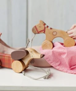 Friendly Kinder Nachziehtier Aus Holz Dackel Rot 5 Friendly Kinder Nachziehtier Aus Holz Dackel Rot
