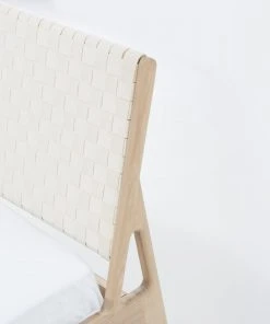 Gazzda FAWN Bett Deep Frame - Eiche Mit Kopfteil Aus Baumwollband- Geflecht 5 Gazzda FAWN Bett Deep Frame - Eiche Mit Kopfteil Aus Baumwollband- Geflecht