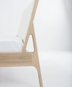 Gazzda FAWN Bett Deep Frame - Eiche Mit Kopfteil Aus Baumwollband- Geflecht 6 Gazzda FAWN Bett Deep Frame - Eiche Mit Kopfteil Aus Baumwollband- Geflecht