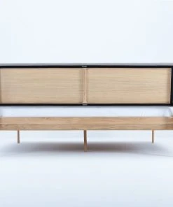 Gazzda FAWN Bett Deep Frame - Eiche Mit Kopfteil Aus Facet Felt Wolle Mit Polyamid 18 Gazzda FAWN Bett Deep Frame - Eiche Mit Kopfteil Aus Facet Felt Wolle Mit Polyamid