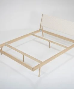 Gazzda FAWN Bett Schmaler Rahmen - Eiche Mit Kopfteil Aus Baumwollband- Geflecht Möbel 22 Gazzda FAWN Bett Schmaler Rahmen - Eiche Mit Kopfteil Aus Baumwollband- Geflecht Möbel