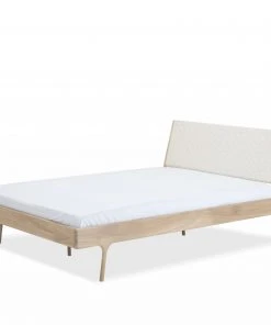 Gazzda FAWN Bett Schmaler Rahmen - Eiche Mit Leder-kopfteil 7 Gazzda FAWN Bett Schmaler Rahmen - Eiche Mit Leder-kopfteil