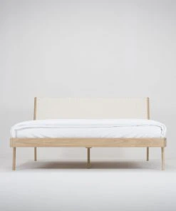 Gazzda FAWN Bett Schmaler Rahmen - Eiche Mit Leder-kopfteil 9 Gazzda FAWN Bett Schmaler Rahmen - Eiche Mit Leder-kopfteil