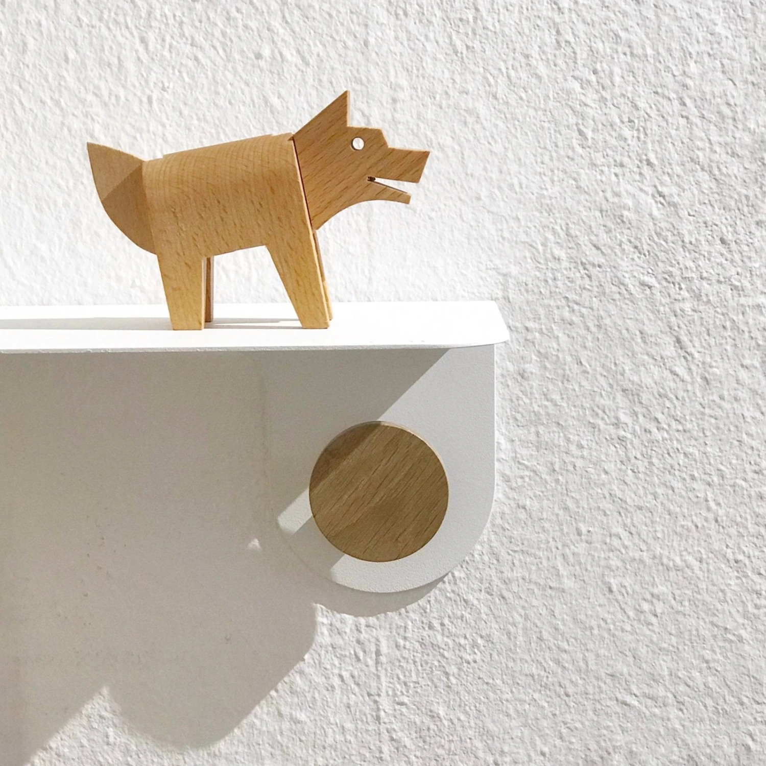 Gazzda Möbel Hook Wall Shelf 50 Weiß Gazzda Möbel Hook Wall Shelf 50 Weiß