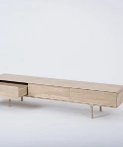 Lowboard FAWN - Niedriges Sideboard Mit Drei Schubladen - Von Gazzda Möbel 15 Lowboard FAWN - Niedriges Sideboard Mit Drei Schubladen - Von Gazzda Möbel