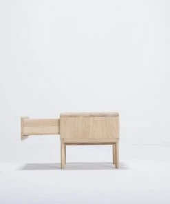 Möbel Nachttisch - Nightstand FAWN Von Gazzda - Massive Eiche