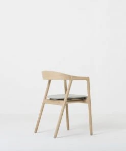 Stuhl Muna - Eiche Mit Wolle / Flachs Von Gazzda