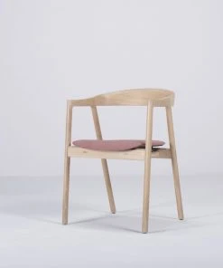 Stuhl Muna - Eiche Mit Wolle / Flachs Von Gazzda