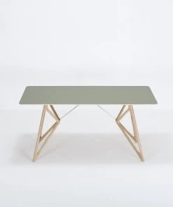 Tisch TINK Mit Linoleumplatte Und Gestell Aus Eiche Von Gazzda Möbel