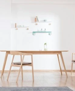 Gazzda STAFA Eckiger Massivholztisch Aus Eiche