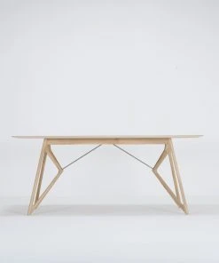 Tisch TINK Mit Linoleumplatte Und Gestell Aus Eiche Von Gazzda Möbel