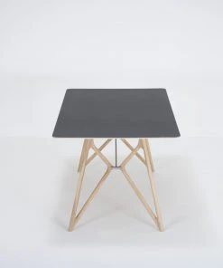 Tisch TINK Mit Linoleumplatte Und Gestell Aus Eiche Von Gazzda Möbel