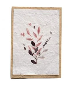 Growingpaper Dankeskarte Mit Samenpapier - Merci Glückwunsch Und Grußkarten