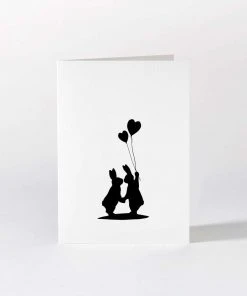 HAM By Jo Ham Hasen - Grußkarte - Lovestruck Glückwunsch Und Grußkarten