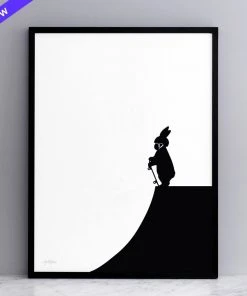 HAM By Jo Ham Kunstdruck Hase Im Skaterpark, 30x40cm