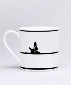 HAM By Jo Ham Hasen Tasse - DJ Rabbit Gedeckter Tisch