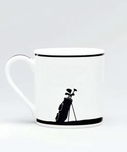 HAM By Jo Ham Gedeckter Tisch Hasen Tasse - Golf Spielender Hase