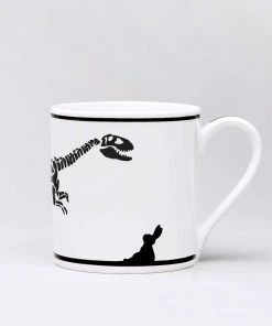 HAM By Jo Ham Hasen Tasse - Häschen Mit Dinosaurier Gedeckter Tisch