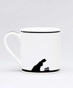 HAM By Jo Ham Gedeckter Tisch Hasen Tasse - Kuchen Liebender Hase