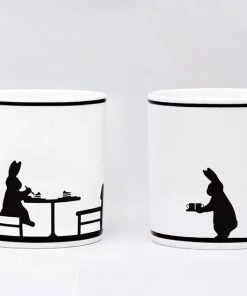 HAM By Jo Ham Hasen - Tasse Teatime Gedeckter Tisch