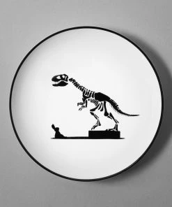 HAM By Jo Ham Gedeckter Tisch Hasen Teller - Häschen Mit Dinosaurier