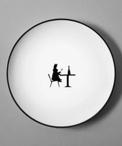 HAM By Jo Ham Hasen Teller - Winetasting Gedeckter Tisch