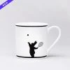 HAM By Jo Ham Gedeckter Tisch Tennis Spielender Hase - Tasse