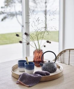 Hübsch Großes Rundes Tablett Ca. 45cm Durchmesser