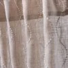 Indradanush Wohnaccessoires Vorhang Besticktes Naturleinen 130 X 260cm