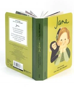 Insel Verlag Little People, Big Dreams. Mini. Auf Deutsch: Jane Goodall - Pappbilderbuch Zur Geburt 4 Insel Verlag Little People, Big Dreams. Mini. Auf Deutsch: Jane Goodall - Pappbilderbuch Zur Geburt