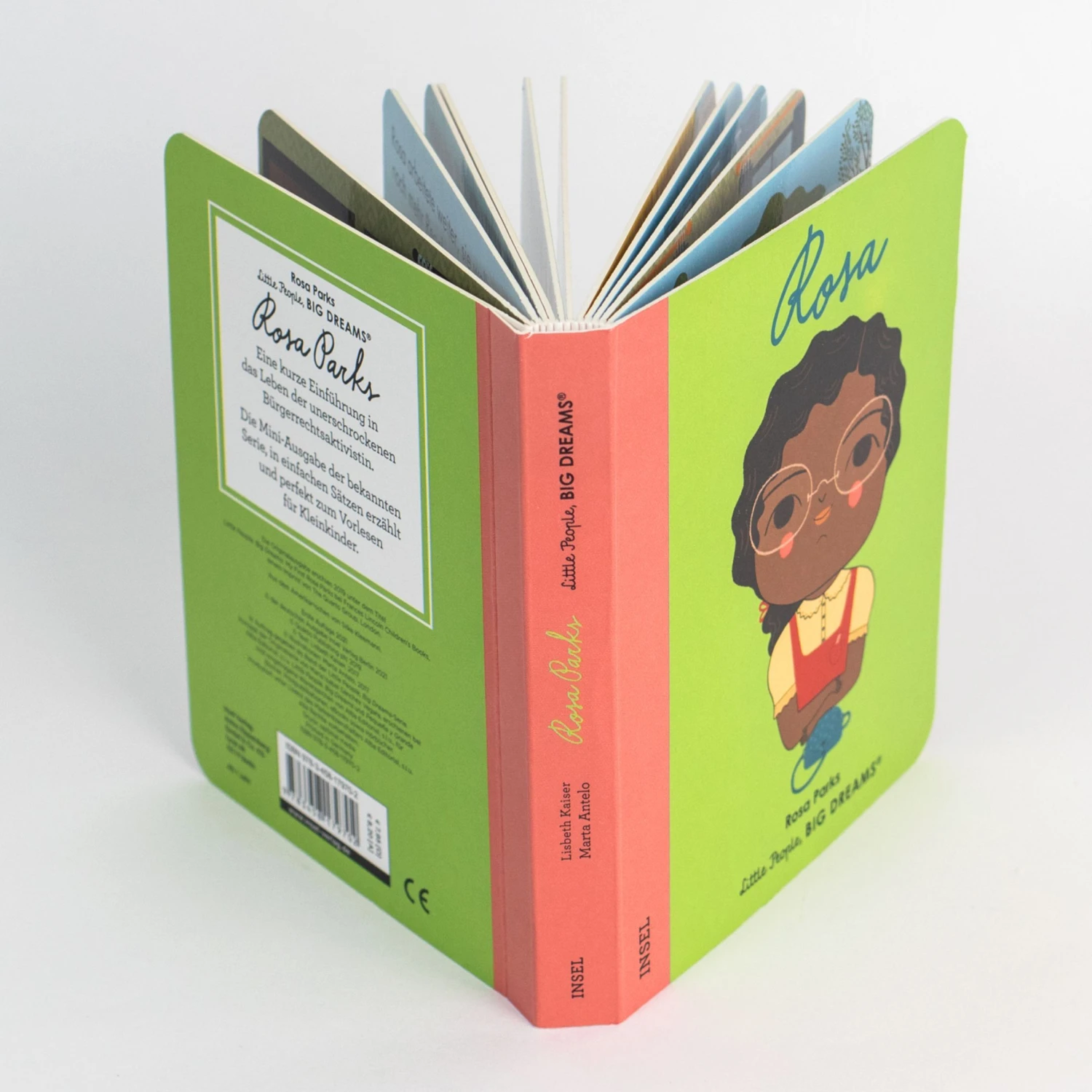 Insel Verlag Little People, Big Dreams. Mini. Auf Deutsch: Rosa Parks - Pappbilderbuch Zur Geburt Insel Verlag Little People, Big Dreams. Mini. Auf Deutsch: Rosa Parks - Pappbilderbuch Zur Geburt