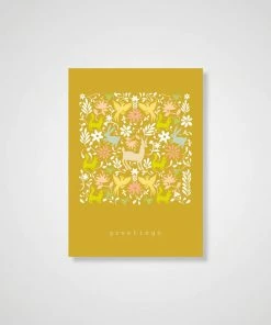 Kakadu Flora Und Fauna - Grußkarte Glückwunsch Und Grußkarten