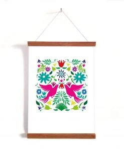 Kakadu Poster A2 Otomi Vogel Paar Bunt