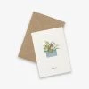 Kartotek Glückwunsch Und Grußkarten Dankeskarte - Thank You - Blumen Im Umschlag