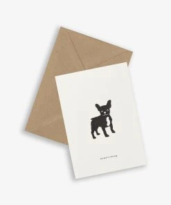 Kartotek Grußkarte - Frenchie - Normal Is Boring Glückwunsch Und Grußkarten