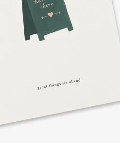 Kartotek Grußkarte - Good Things Lie Ahead Glückwunsch Und Grußkarten
